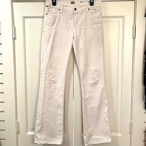 Size 29 Citizens of Humanity White Boot Cut Jeans